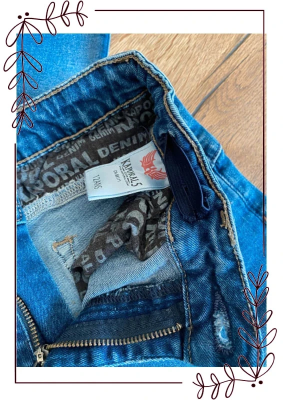 Jean regular denim azul 12 anos Kaporal – Como novo – photo 10